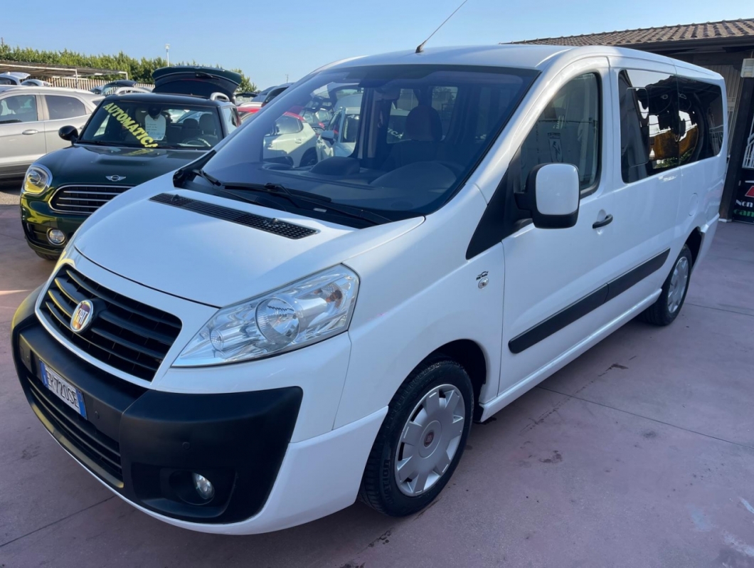 FIAT SCUDO 8 POSTI VERSIONE PROLUNGATA  2.0 DIESEL 130CV  ANNO:03/2013